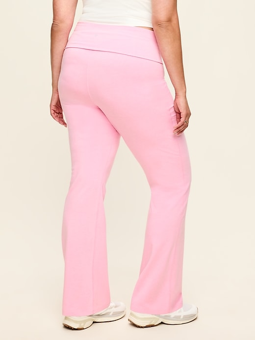 Image number 9 showing, High-Waisted PowerChill Fold-Over Bootcut Leggings