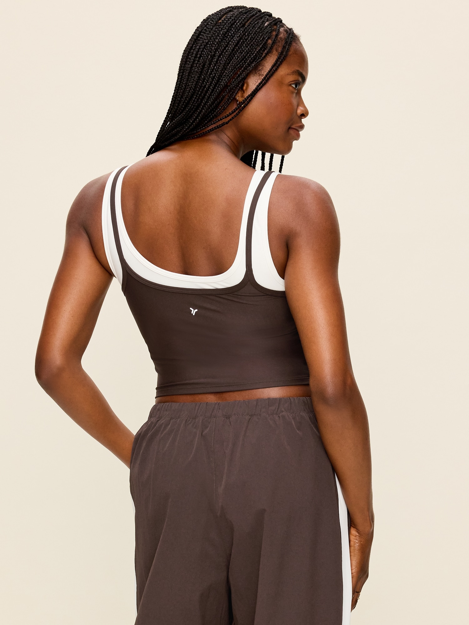 PowerSoft Layered Longline Bra