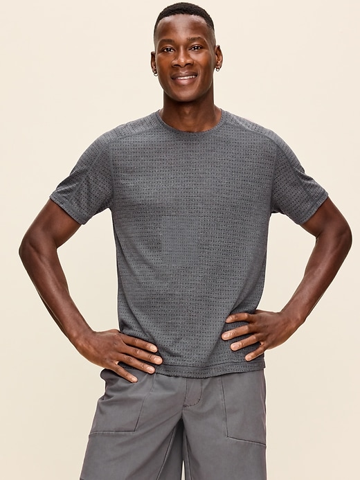 Image number 1 showing, Relaxed Mesh T-Shirt