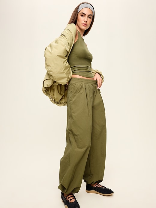Image number 3 showing, CloudLite High-Neck Racerback Tank Top