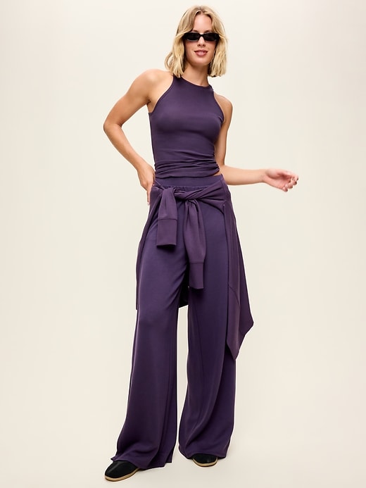 Image number 3 showing, CloudLite High-Neck Racerback Tank Top