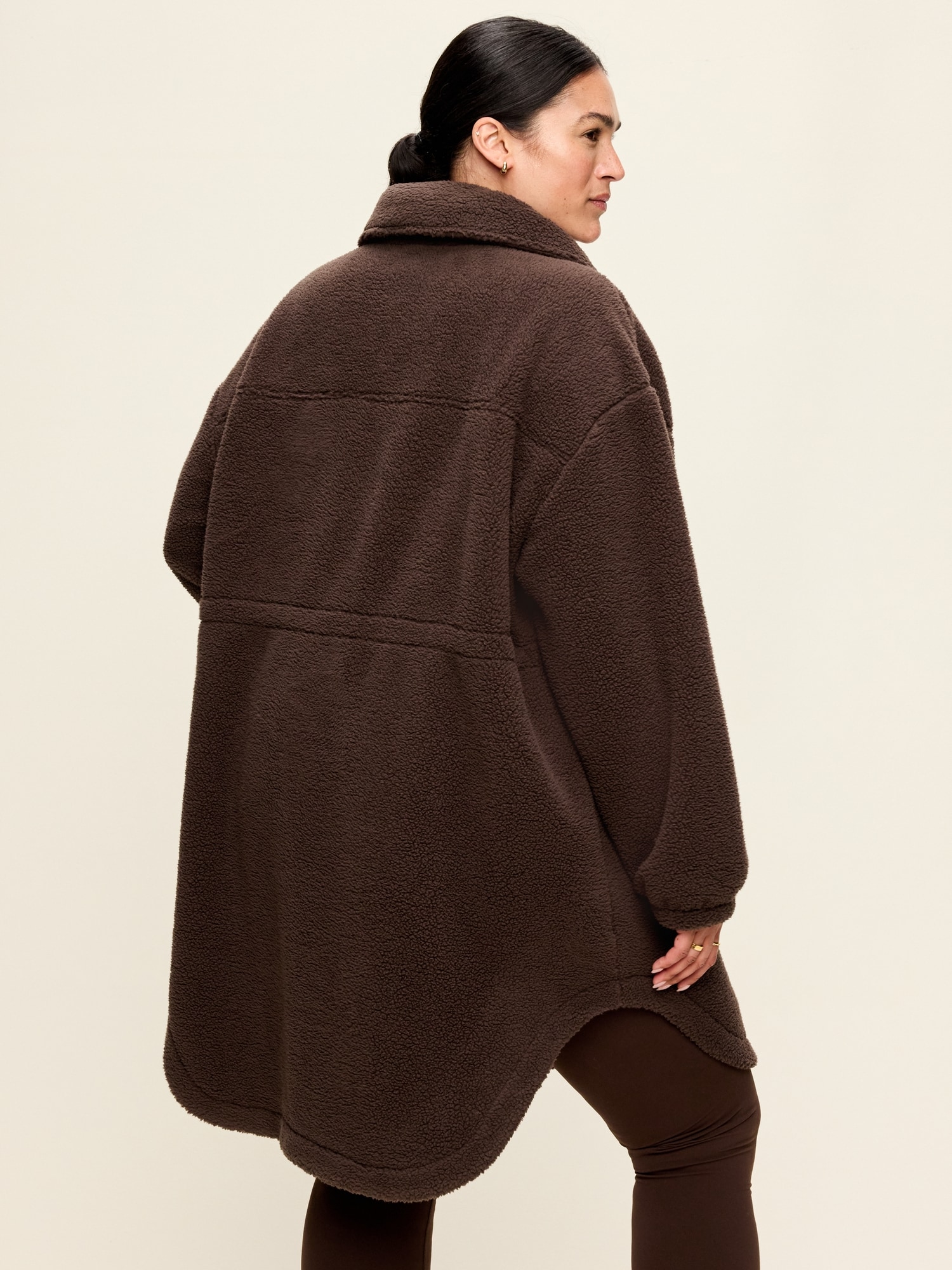 Longline Sherpa Jacket