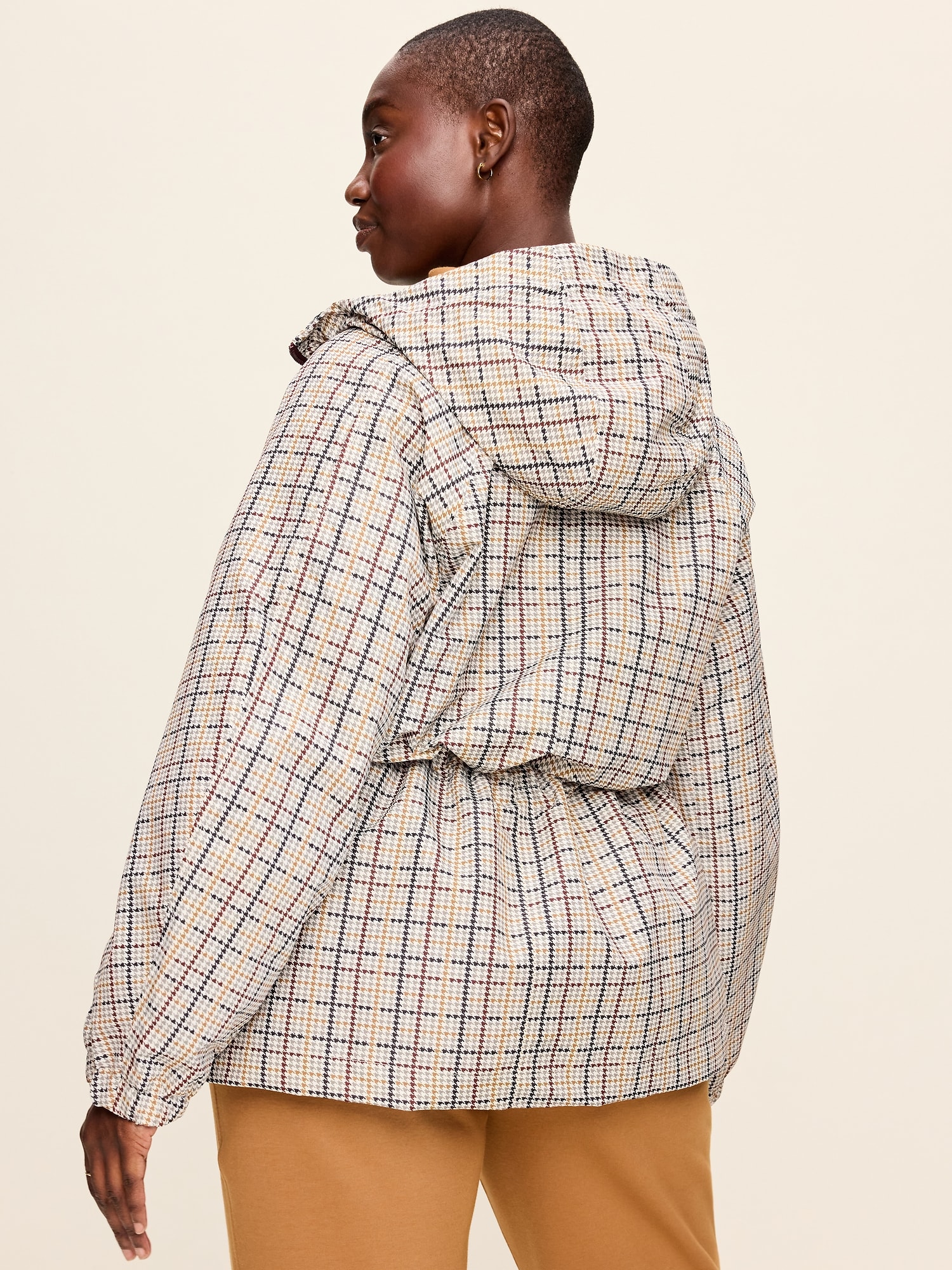 Oversized Rounded-Sleeve Anorak