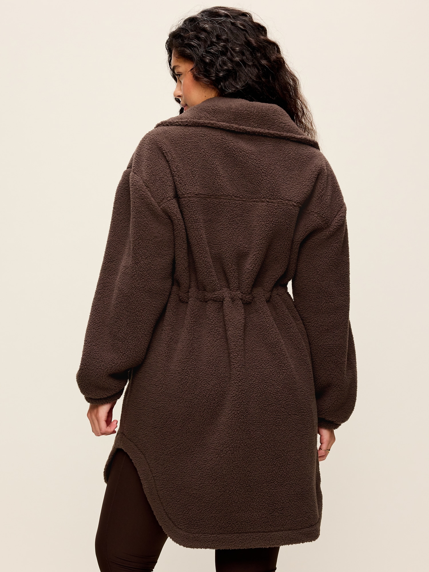 Longline Sherpa Jacket