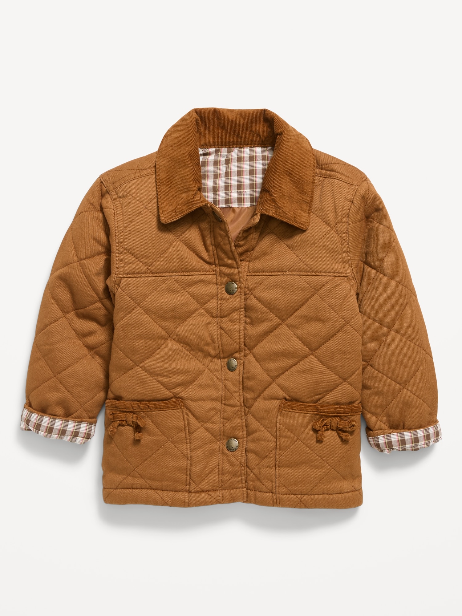 Twill Barn Jacket for Toddler Girls