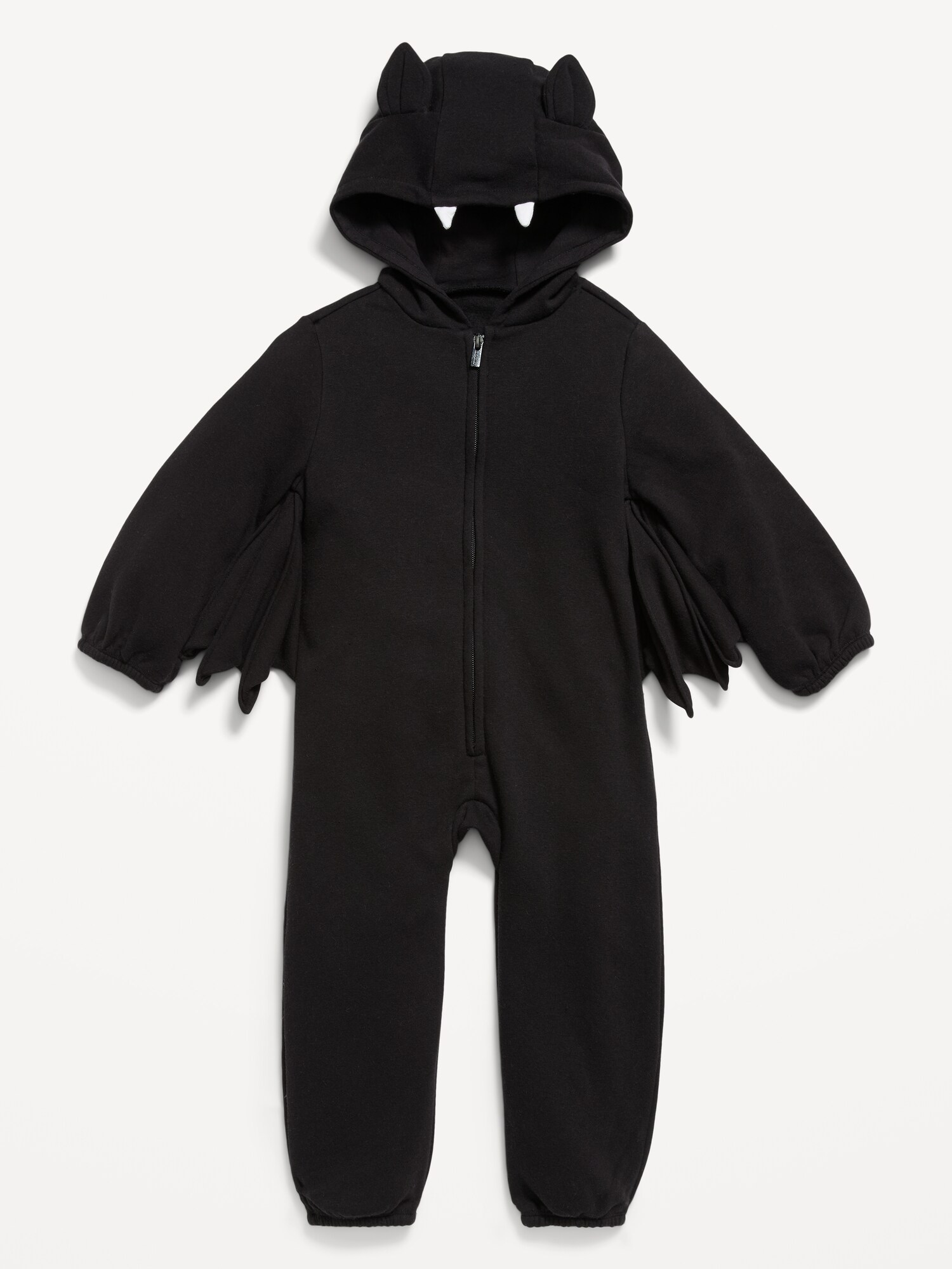 Топ Old Navy Hooded Critter Unisex Fleece One-Piece для малышей, цвет: Чёрный — фото 2