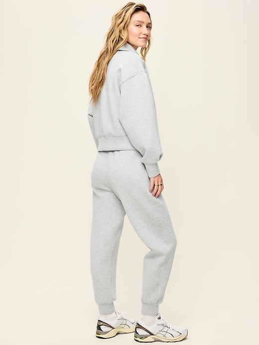 Image number 3 showing, High-Waisted Bounce Fleece Jogger Sweatpants