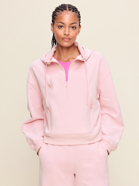 Dynamic Fleece Half-Zip Hoodie Sweatshirt