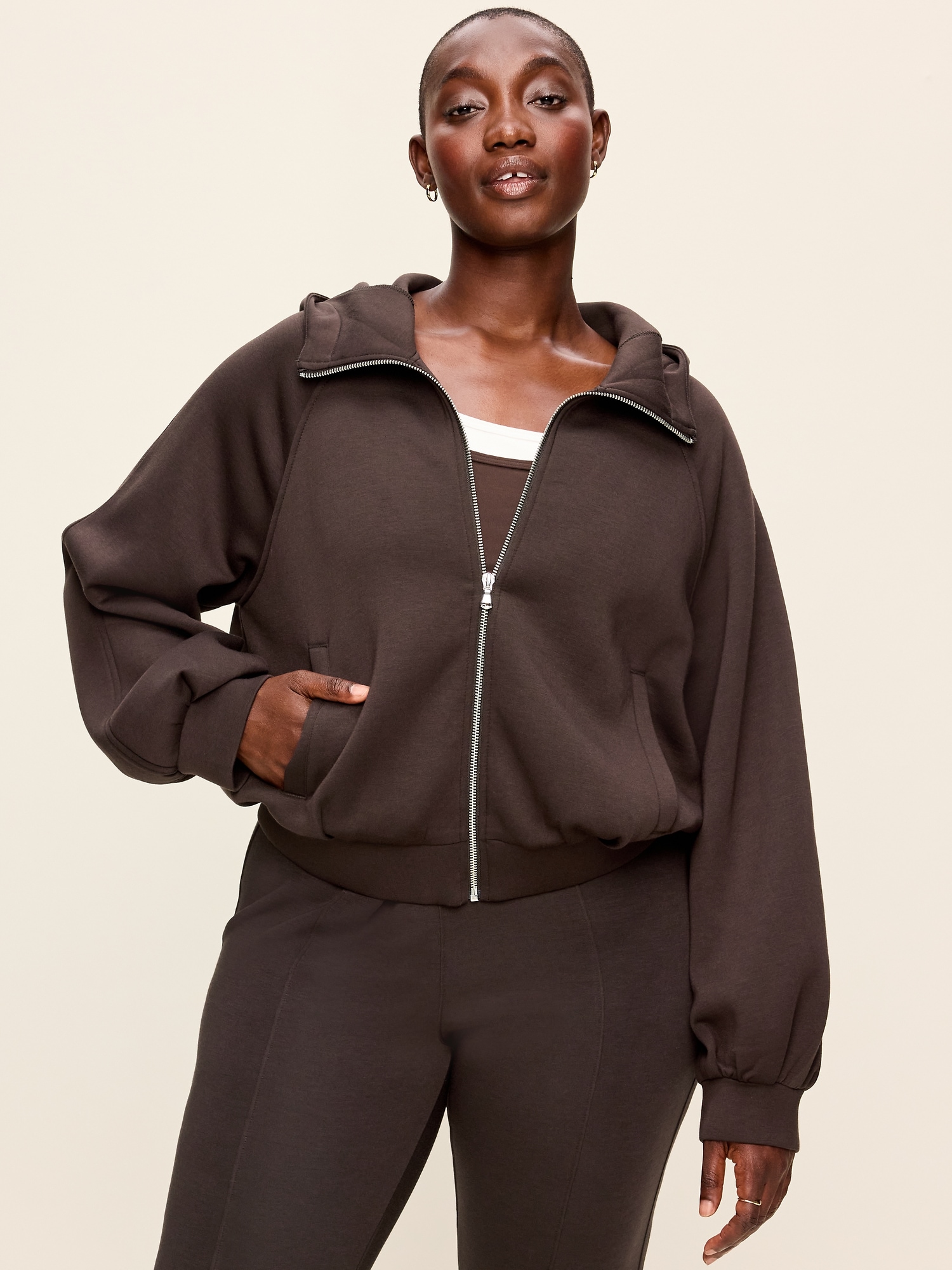 Bounce Fleece Utility Hoodie Sweatshirt