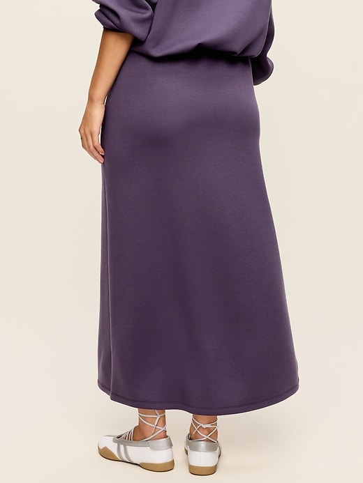 Image number 5 showing, High-Waisted Bounce Fleece Maxi Skirt