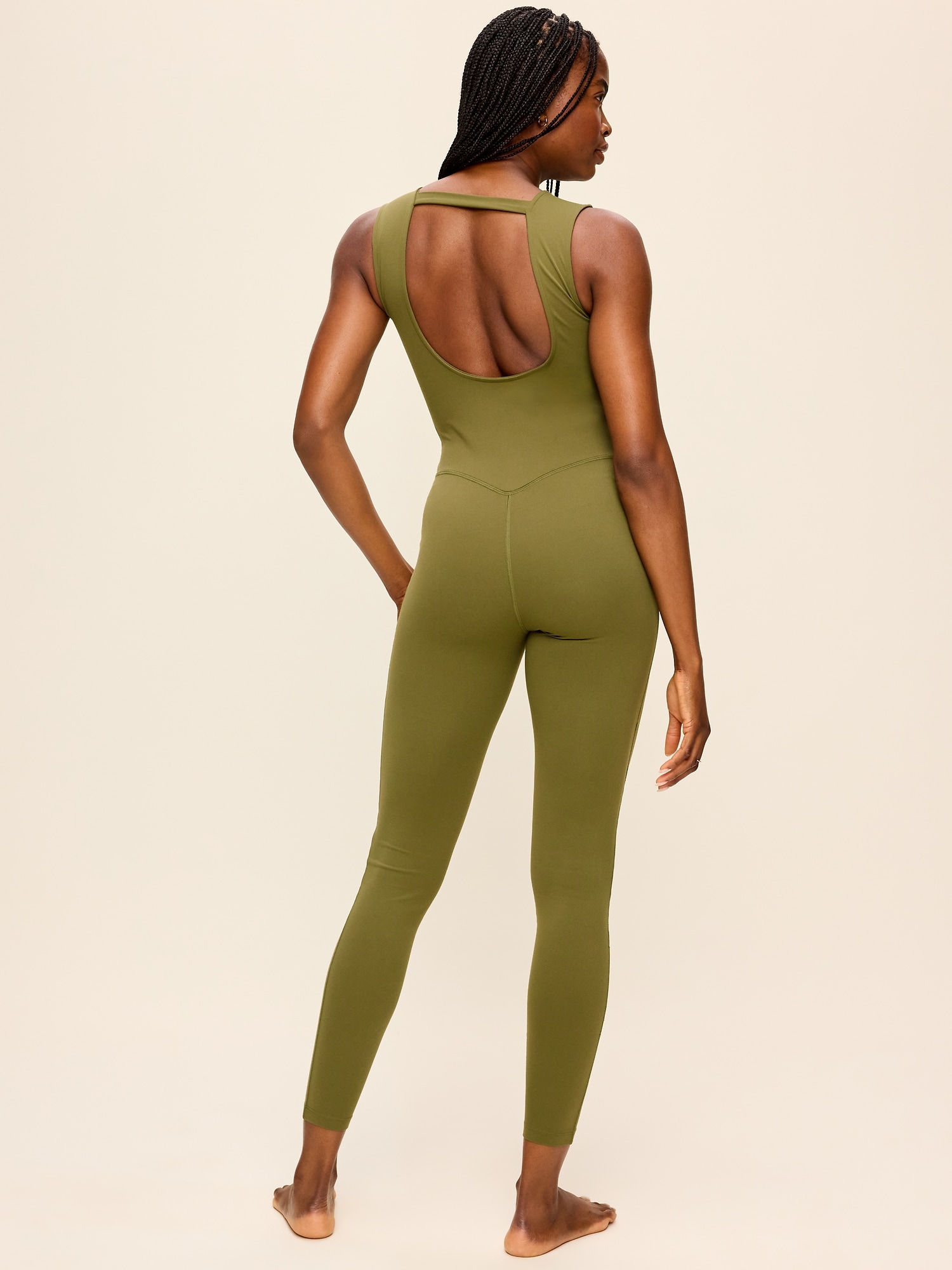 StudioSmooth Twist-Front Jumpsuit