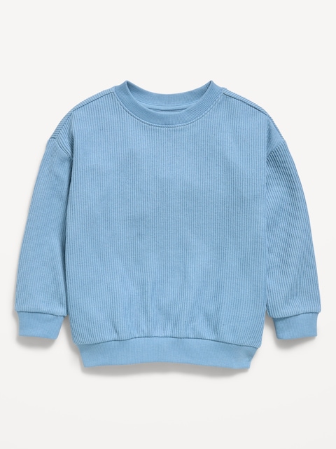 Oversized French Terry Sweatshirt for Toddler Boys