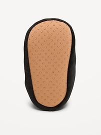 Image number 4 showing, Velour Skeleton Slippers for Baby