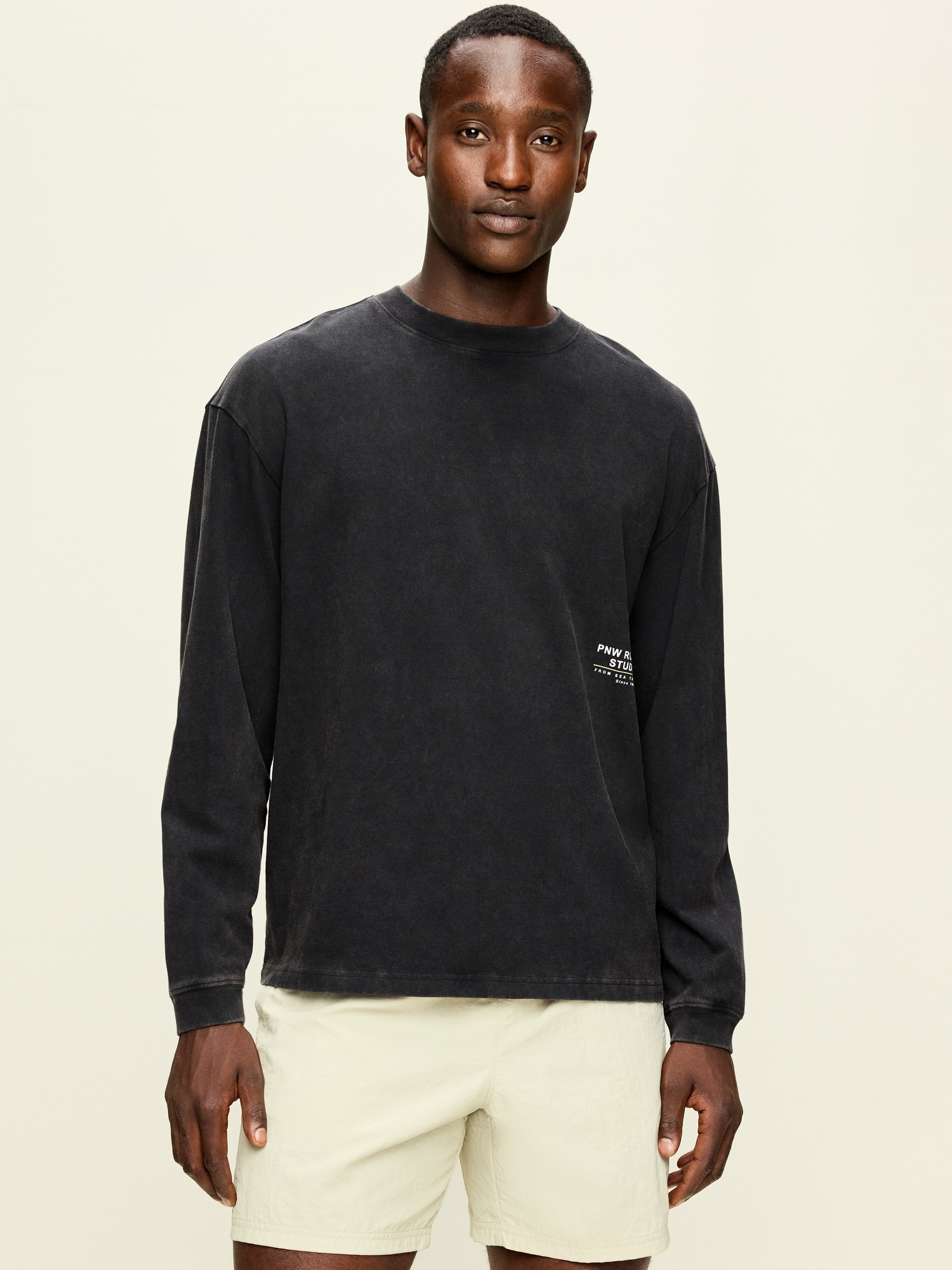 Lived-In Pro Long-Sleeve Graphic T-Shirt