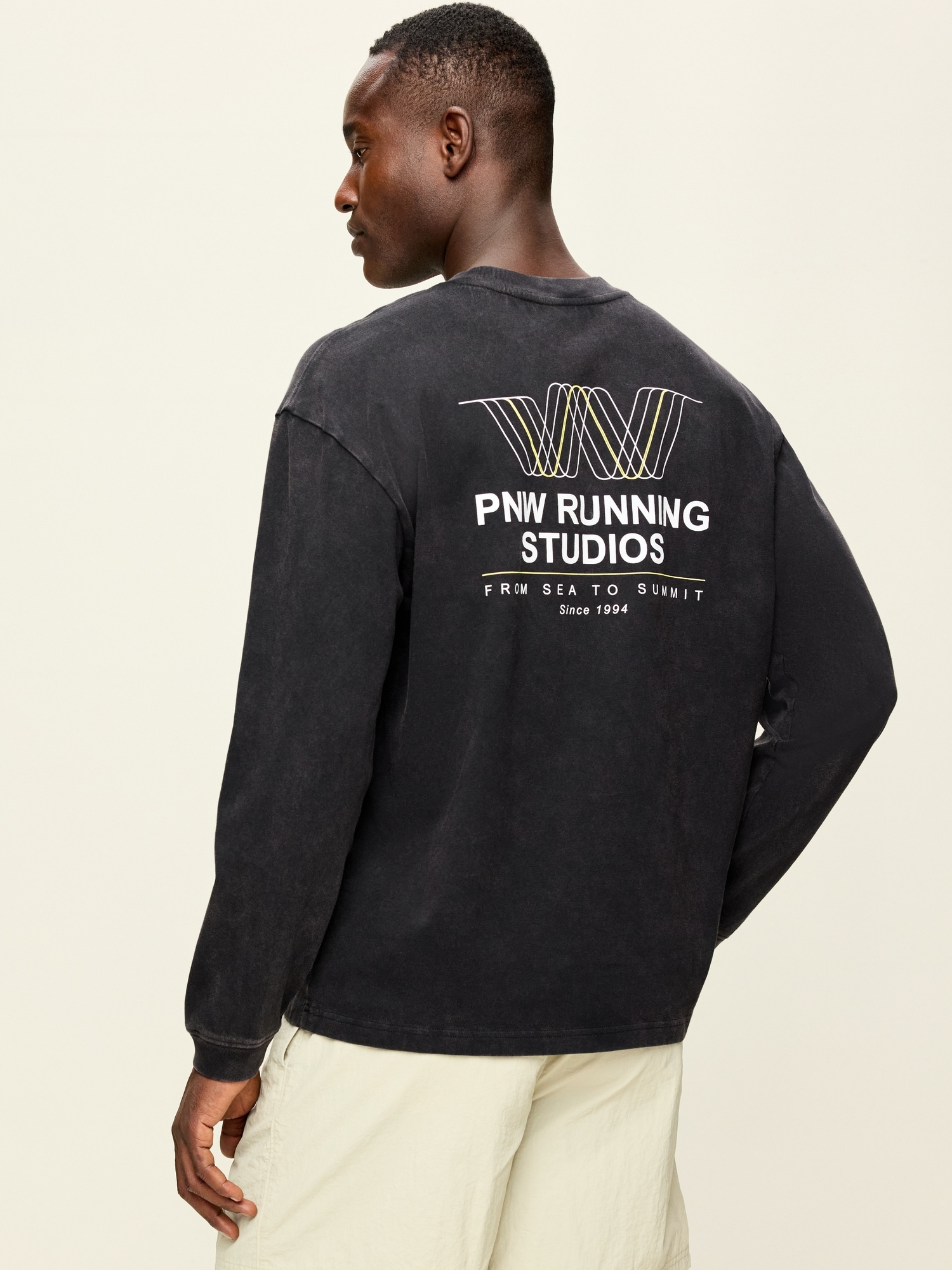 Lived-In Pro Long-Sleeve Graphic T-Shirt