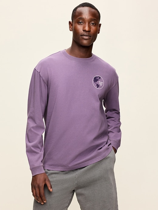 Image number 1 showing, Lived-In Pro Long-Sleeve Graphic T-Shirt