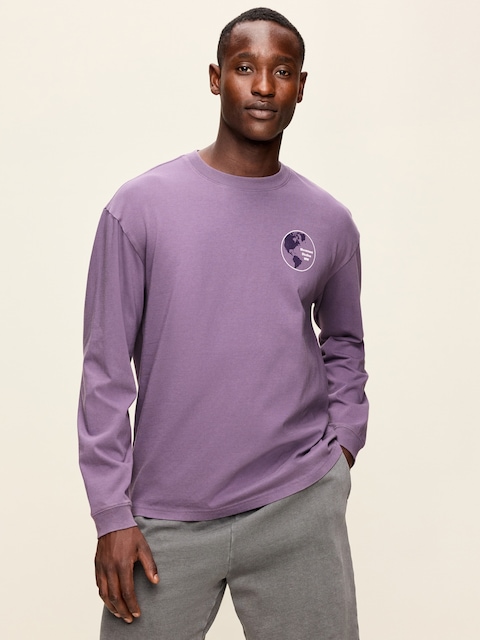 Lived-In Pro Long-Sleeve Graphic T-Shirt