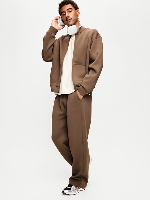 Image number 3 showing, Bounce Fleece Oversized Bomber Jacket
