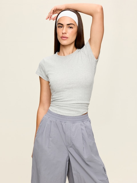 CloudLite Crew-Neck Ribbed T-Shirt