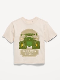 Image number 2 showing, John Deere™ Oversized Unisex T-Shirt for Toddler