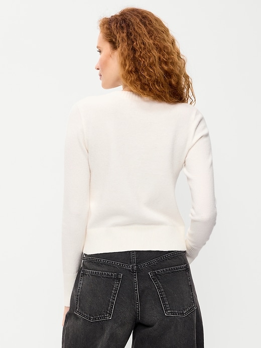 Image number 2 showing, SoSoft Cropped Crew-Neck Cardigan