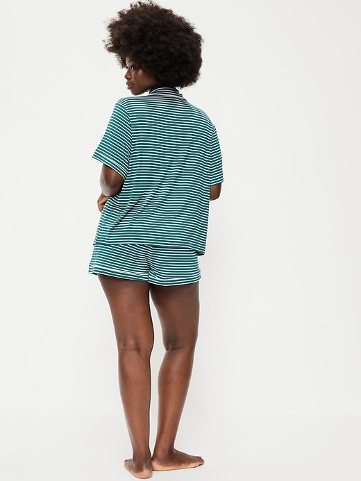 Image number 5 showing, Sunday Sleep Knit Jersey Short Set
