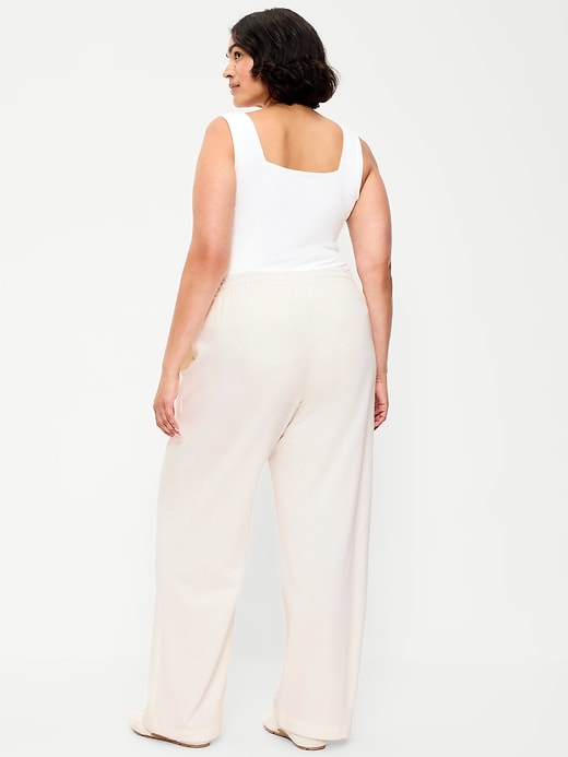 Image number 6 showing, High-Waisted SoComfy Wide-Leg Sweatpants
