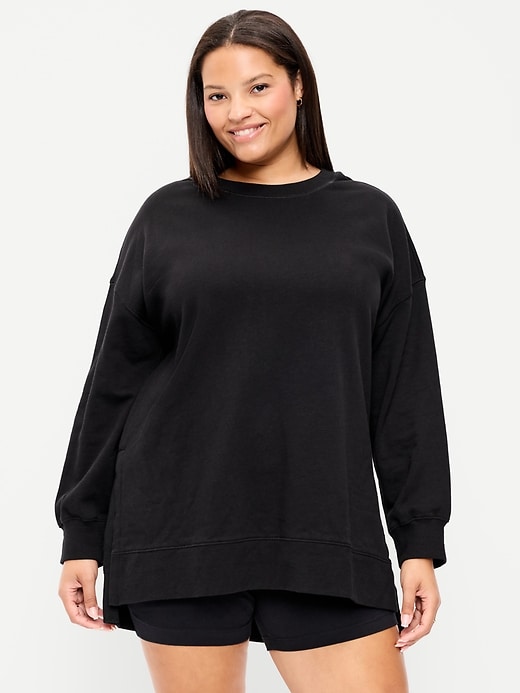 Image number 2 showing, SoComfy Relaxed Tunic Sweatshirt