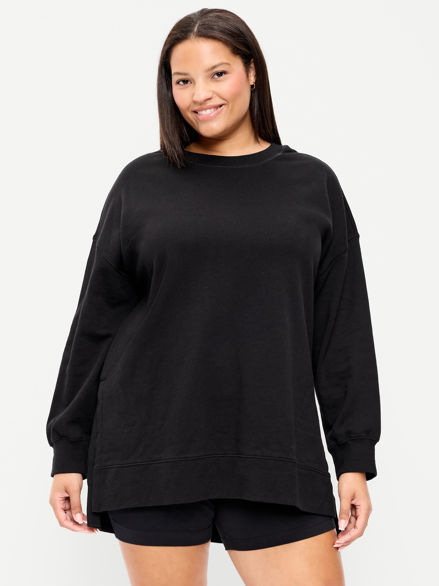 SoComfy Relaxed Tunic Sweatshirt