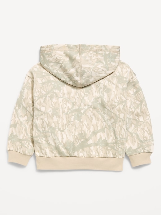 Image number 3 showing, Oversized Boxy Washed Unisex Pullover Hoodie for Toddler