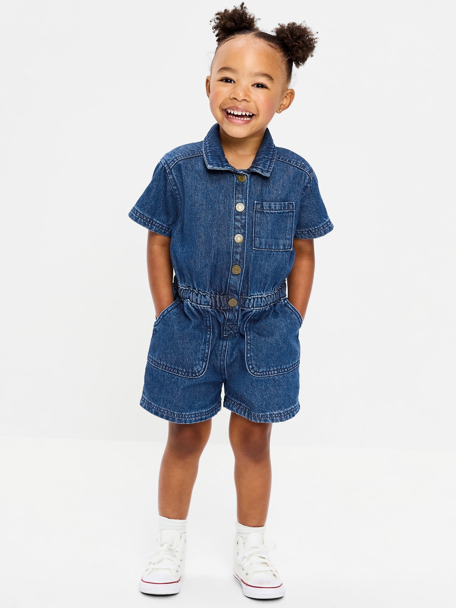 Toddler Romper With Snaps | Old Navy