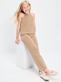 Image number 4 showing, Low-Rise Jacquard Knit Pants for Girls
