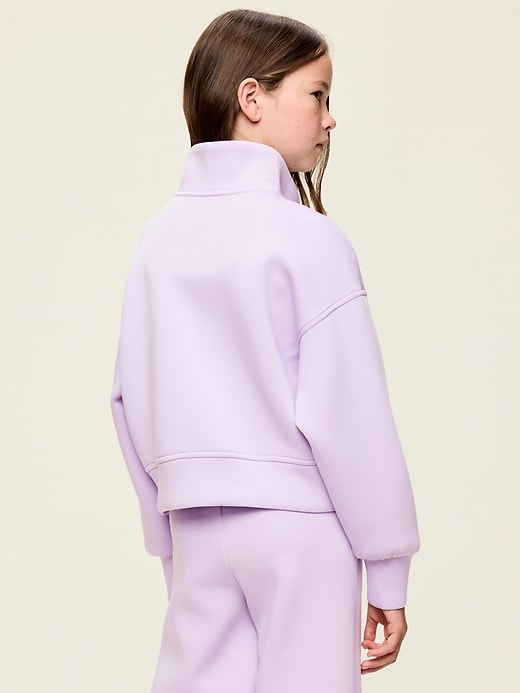 Image number 2 showing, Bounce Fleece Half-Zip Pullover Sweatshirt for Girls