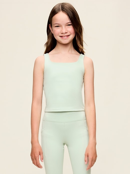 Image number 1 showing, StudioSmooth Longline Sports Bra for Girls