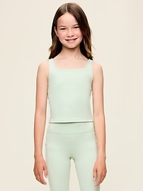 Image number 1 showing, StudioSmooth Longline Sports Bra for Girls