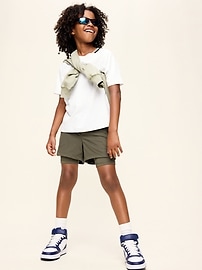 Image number 3 showing, 2-In-1 Mesh Performance Shorts for Boys