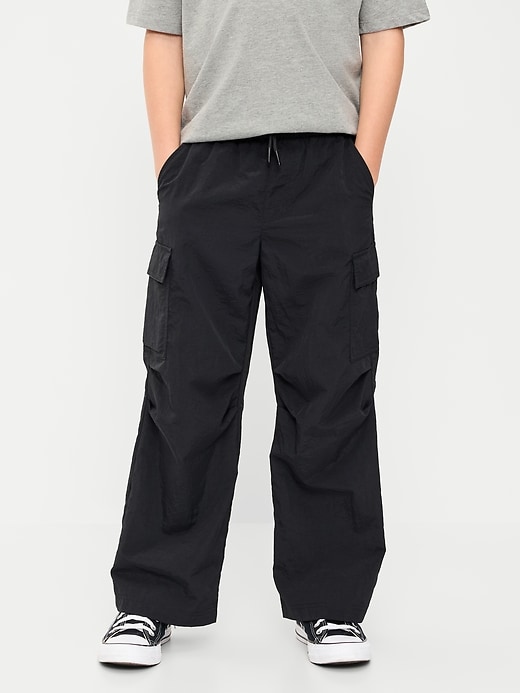 Image number 1 showing, Ultra Baggy Pull-On Cargo Pants for Boys