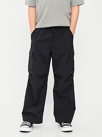 Image number 1 showing, Ultra Baggy Pull-On Cargo Pants for Boys