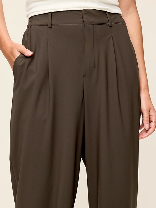 Image number 6 showing, High-Waisted SleekTech Trouser Pants