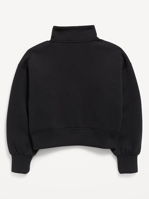 Image number 3 showing, Bounce Fleece Half-Zip Pullover Sweatshirt for Girls