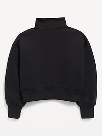 Image number 3 showing, Bounce Fleece Half-Zip Pullover Sweatshirt for Girls