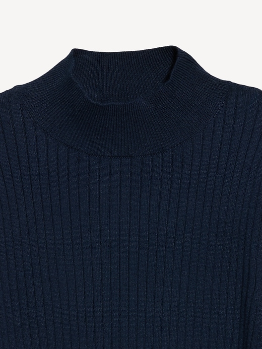 SoSoft Lite Ribbed Mock-Neck | Old Navy