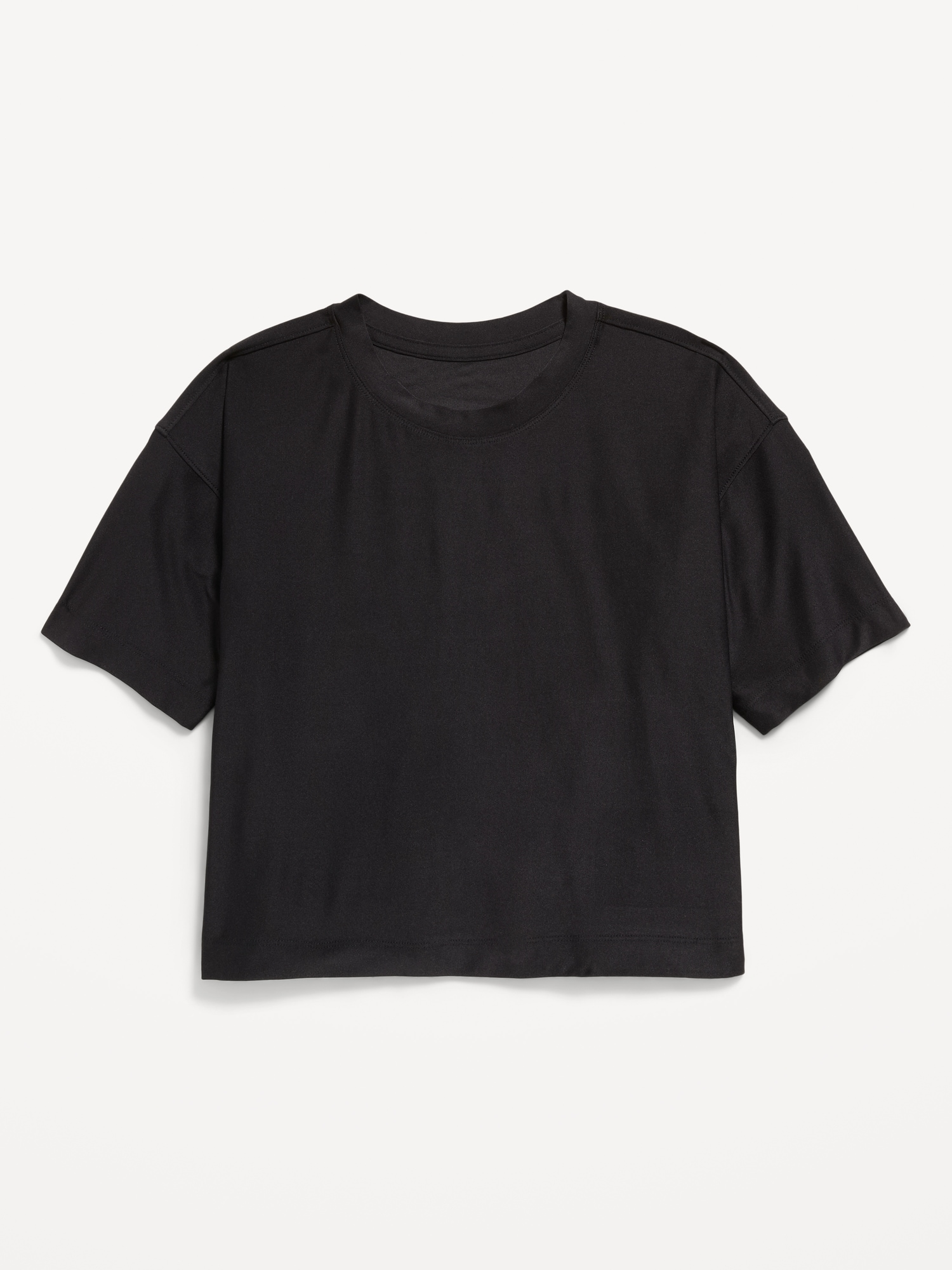 CloudMotion Short-Sleeve Boxy T-Shirt for Girls