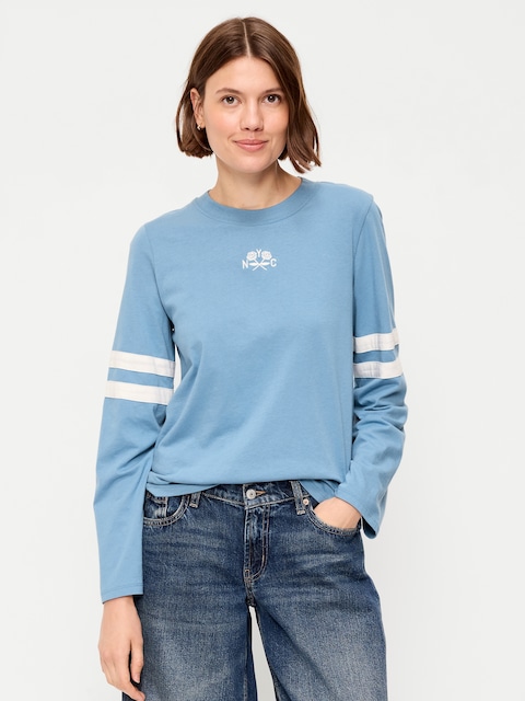 EveryWear Long-Sleeve Graphic T-Shirt