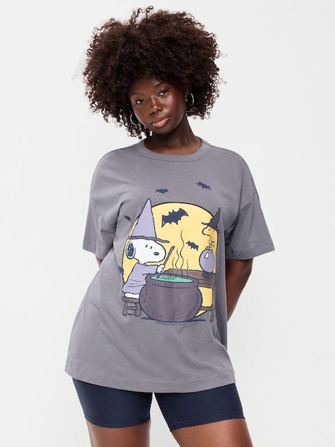 Oversized Graphic Tunic T-Shirt
