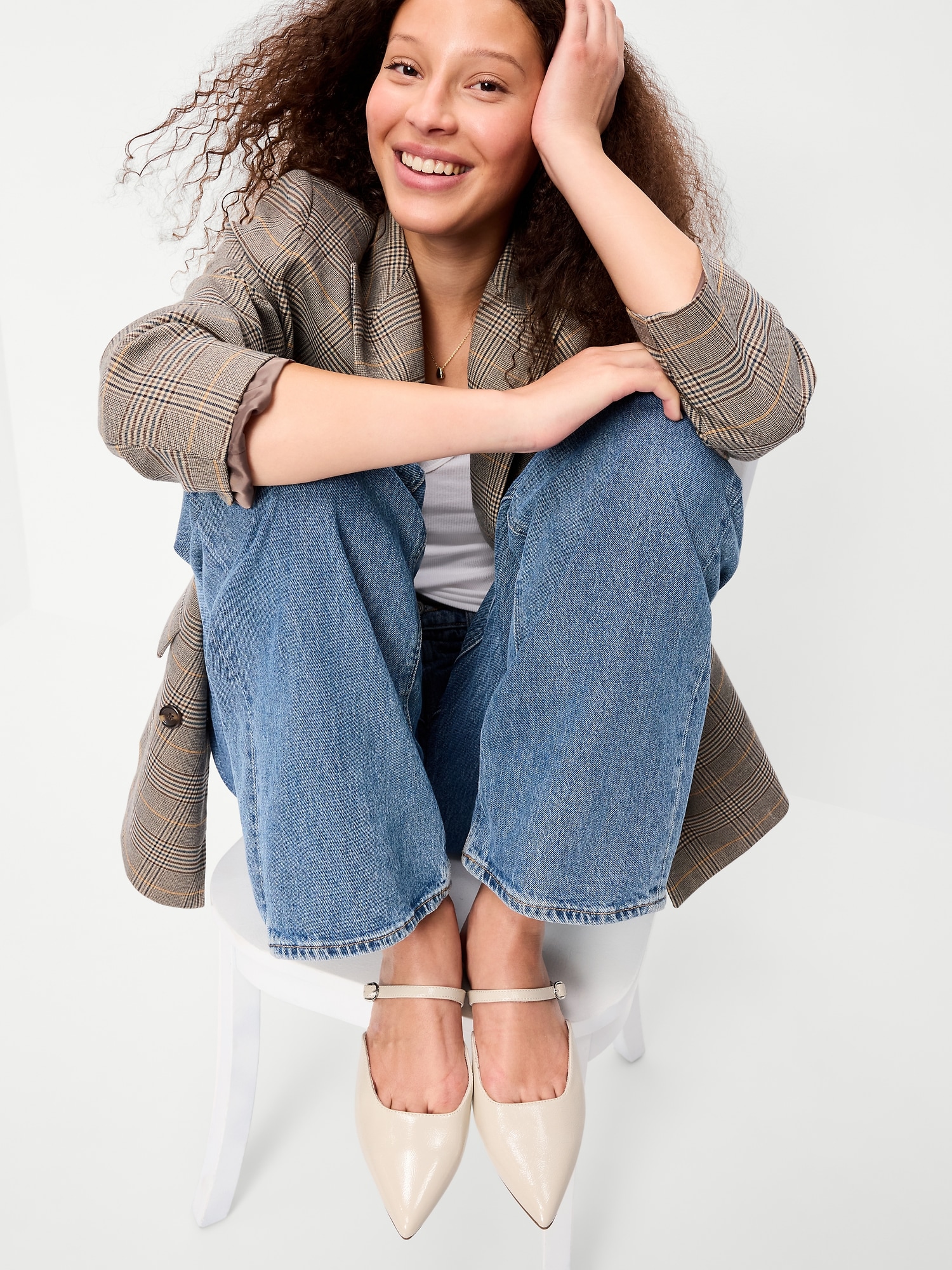 Pointed-Toe Mule Flats for Women