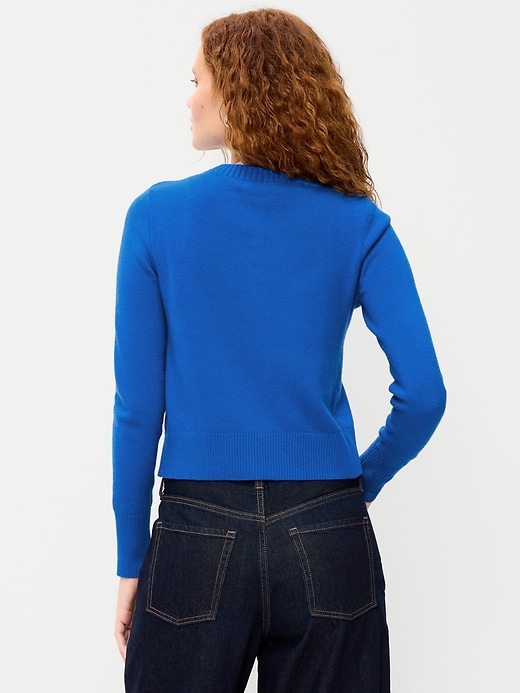 Image number 2 showing, SoSoft Cropped Crew-Neck Cardigan