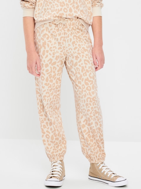 Favorite Fleece High-Waisted Jogger Sweatpants for Girls