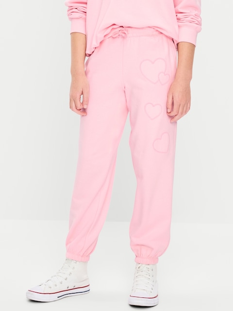 Favorite Fleece High-Waisted Jogger Sweatpants for Girls