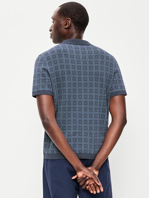 Image number 2 showing, Short-Sleeve Sweater Shirt
